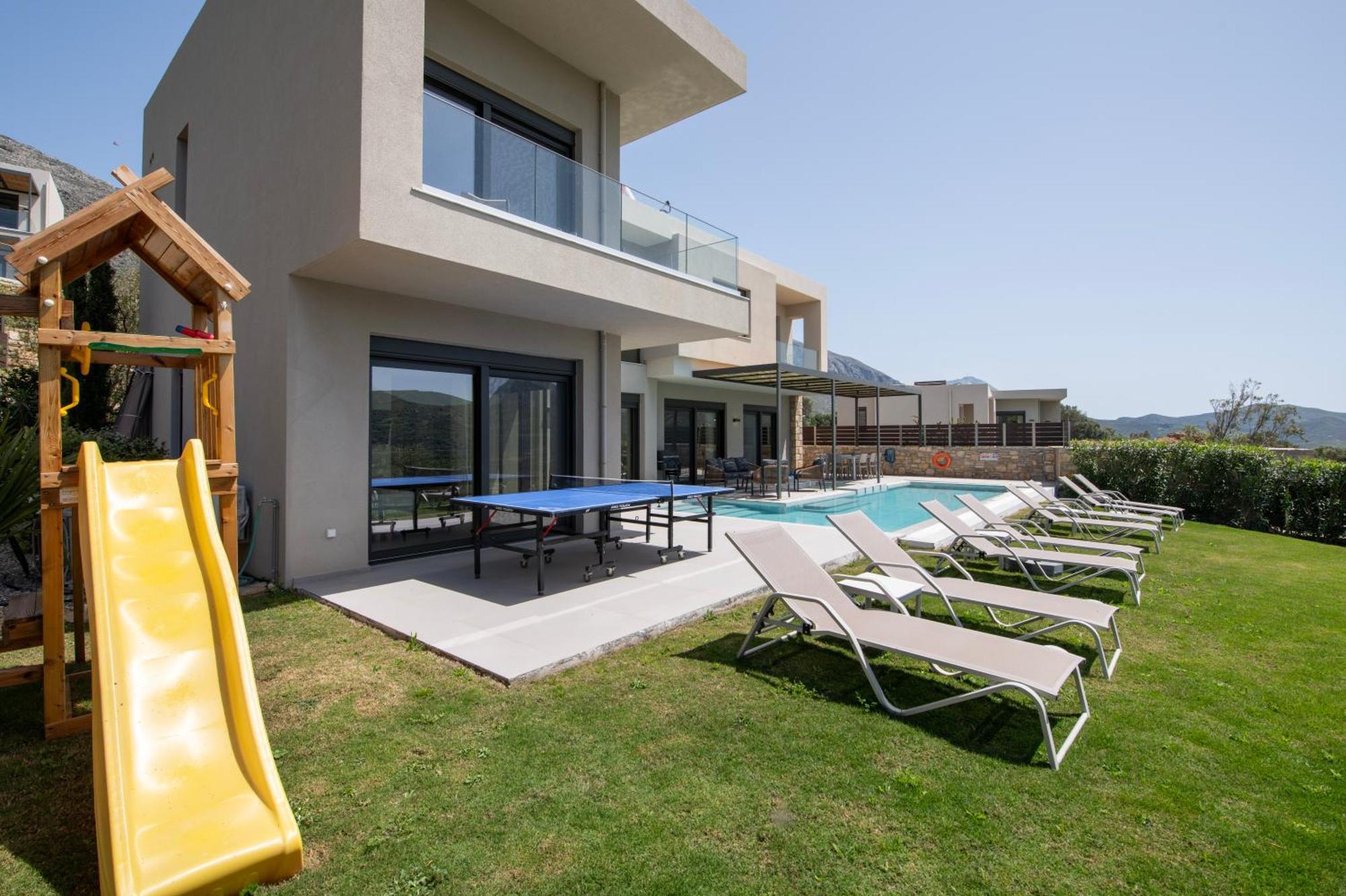 Porti Villas Aphrodite Asomatoi Exterior photo