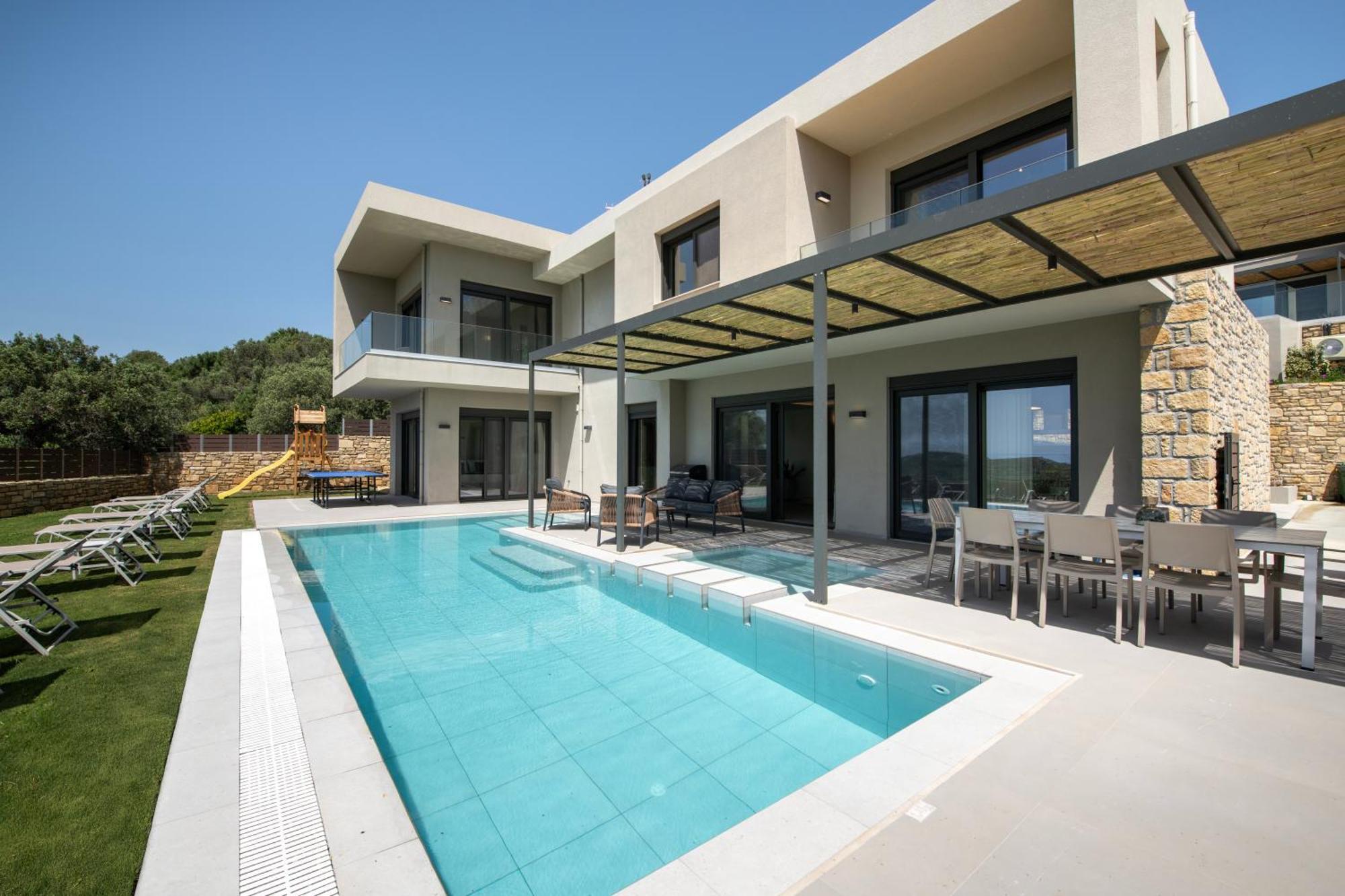 Porti Villas Aphrodite Asomatoi Exterior photo