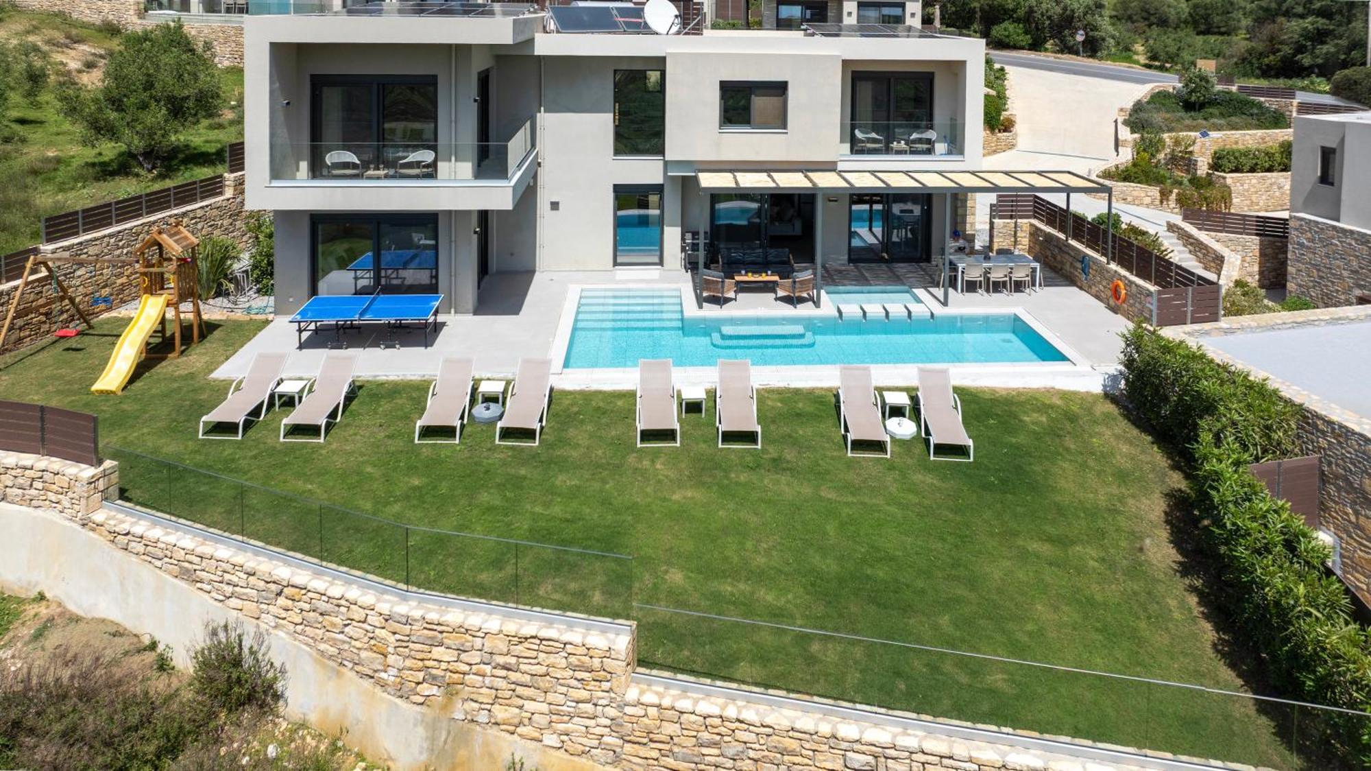 Porti Villas Aphrodite Asomatoi Exterior photo