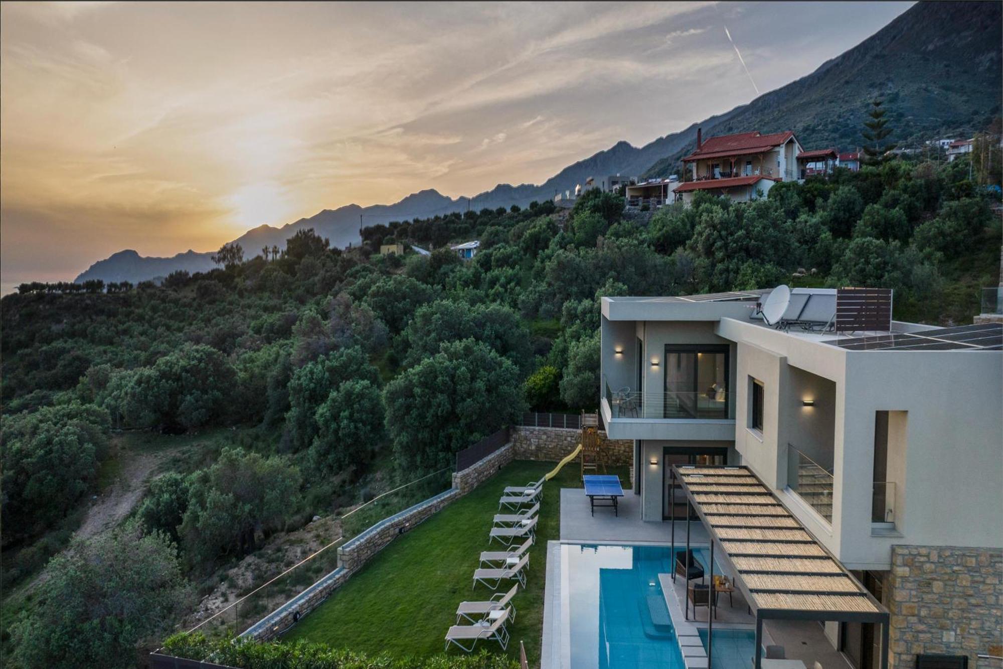 Porti Villas Aphrodite Asomatoi Exterior photo