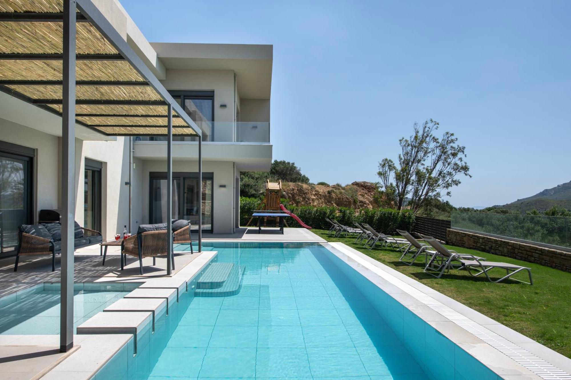 Porti Villas Aphrodite Asomatoi Exterior photo